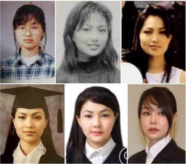 김건희 어릴 적 사진 성형전