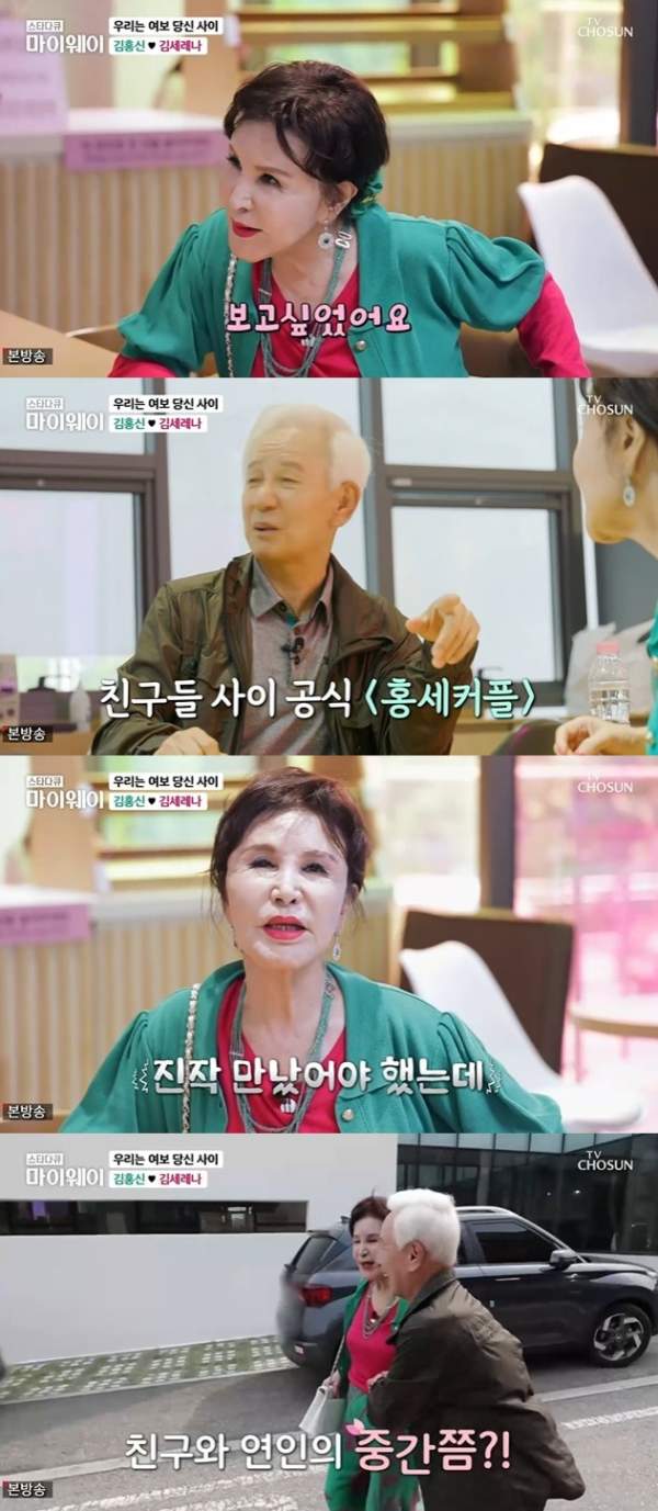 김세레나 김홍신 작가