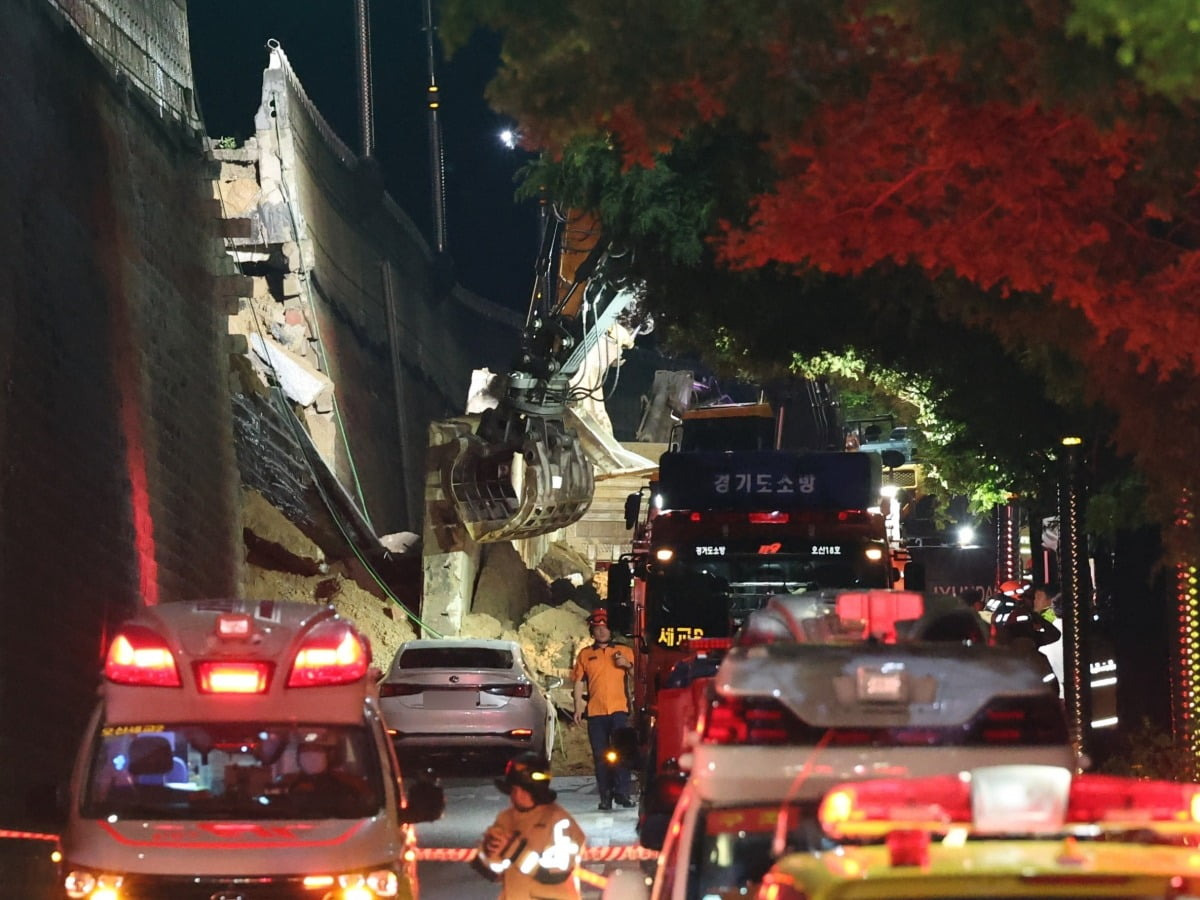 오산 옹벽 붕괴 사고 피해 상황 인명 피해