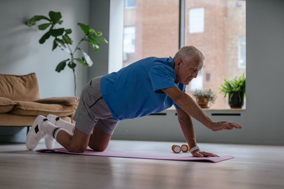 5-Minuten-Muskeltraining für die Gesundheit über 60