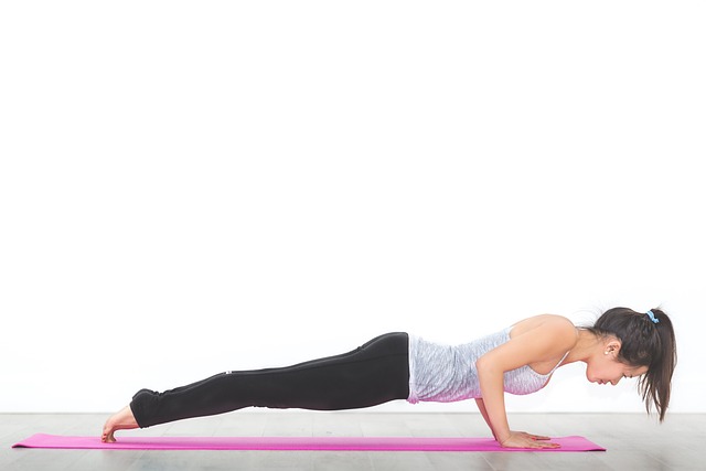 Waistline exercises without knee pain